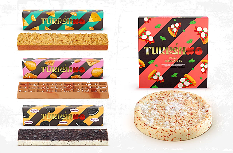 Los turrones de Dabiz Muñoz de este 2025