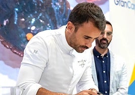 Borja Marrero, chef español con una estrella Michelin: «Con los restaurantes se gana dinero si estás ahí todo el día y haces las cosas tú»