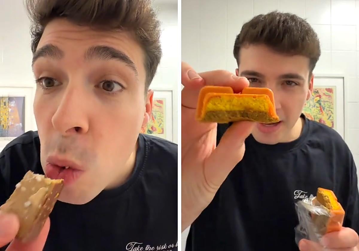 Prueba los turrones de Quique Dacosta y Jordi Roca y opina sin rodeos: «Esto va a ser una barbaridad»