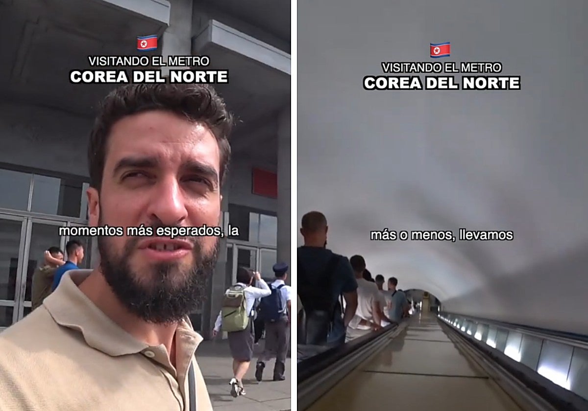 Un español visita el metro de Corea del Norte y esta es su impresión