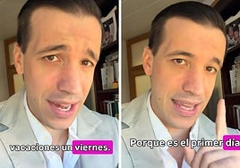 Juanma Lorente, abogado laborista, sobre cuándo se deberían empezar las vacaciones: «Me da igual cómo se ponga tu empresa»