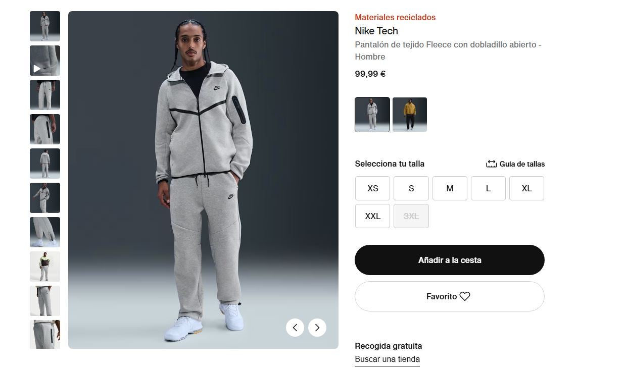 El chándal Nike Tech