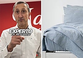 Juan, experto en descanso: «Si las sábanas son de lana o franela acumulan más humedad que si son de algodón o lino»