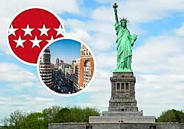 Una historiadora cuenta el verdadero origen de la estatua de la Libertad en Nueva York: «Está en Madrid»