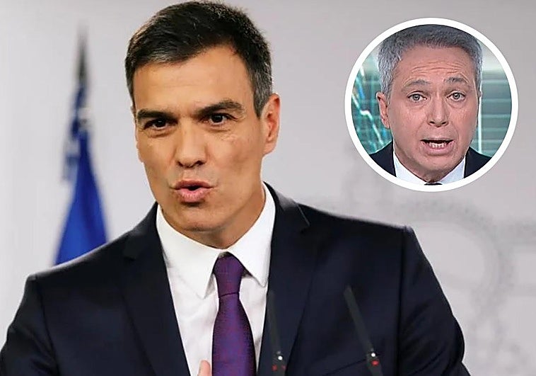 Preguntan a Vicente Vallés si es el azote del Gobierno de Pedro Sánchez y él dice lo que piensa