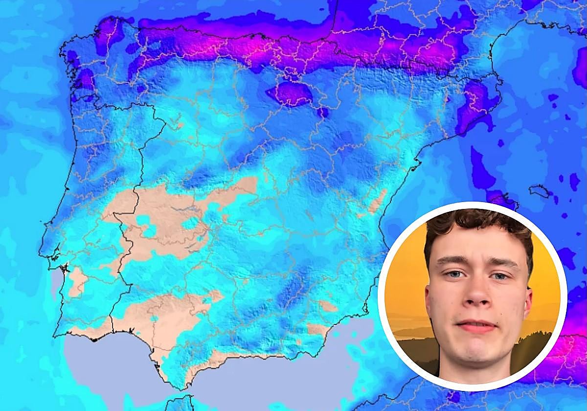 Jorge Rey pone en alerta a España por fuertes lluvias, nevadas y frío en las próximas horas: «Llega una borrasca»