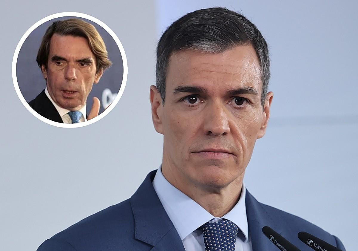 José María Aznar y Pedro Sánchez.