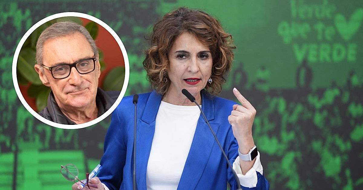 Carlos Herrera dice lo que muchos piensan sobre el futuro de María Jesús Montero en las elecciones de Andalucía: «Es el mascarón de proa»