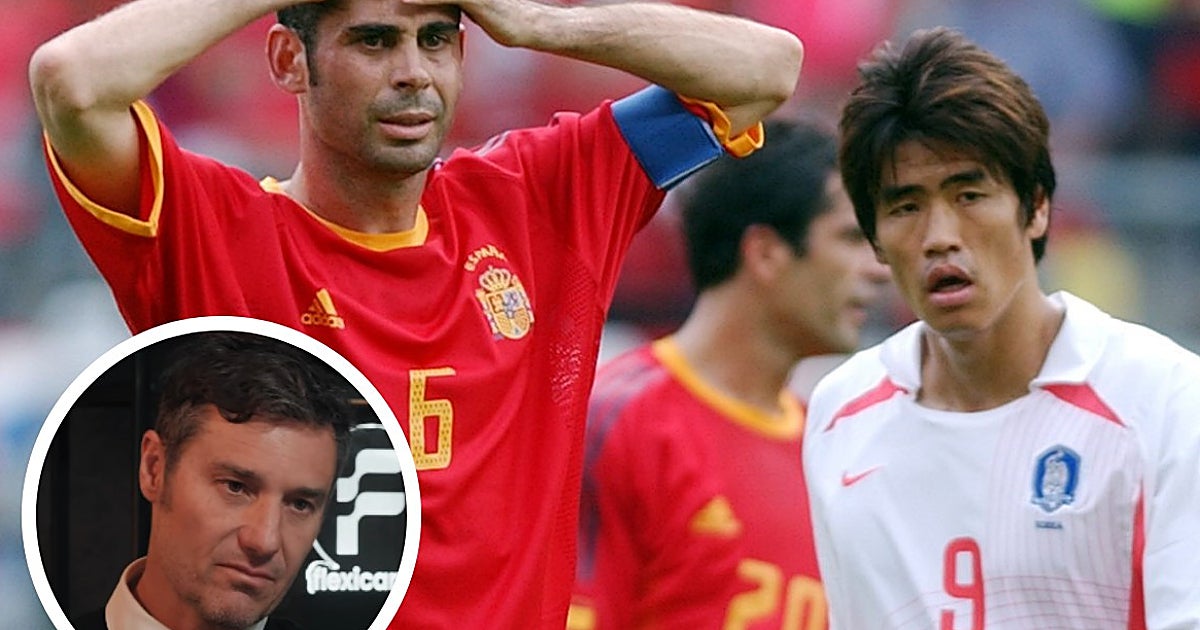 Iván Helguera, exfutbolista, dice lo que muchos piensan de la derrota de España contra Corea en el Mundial 2002: «Fue una vergüenza»