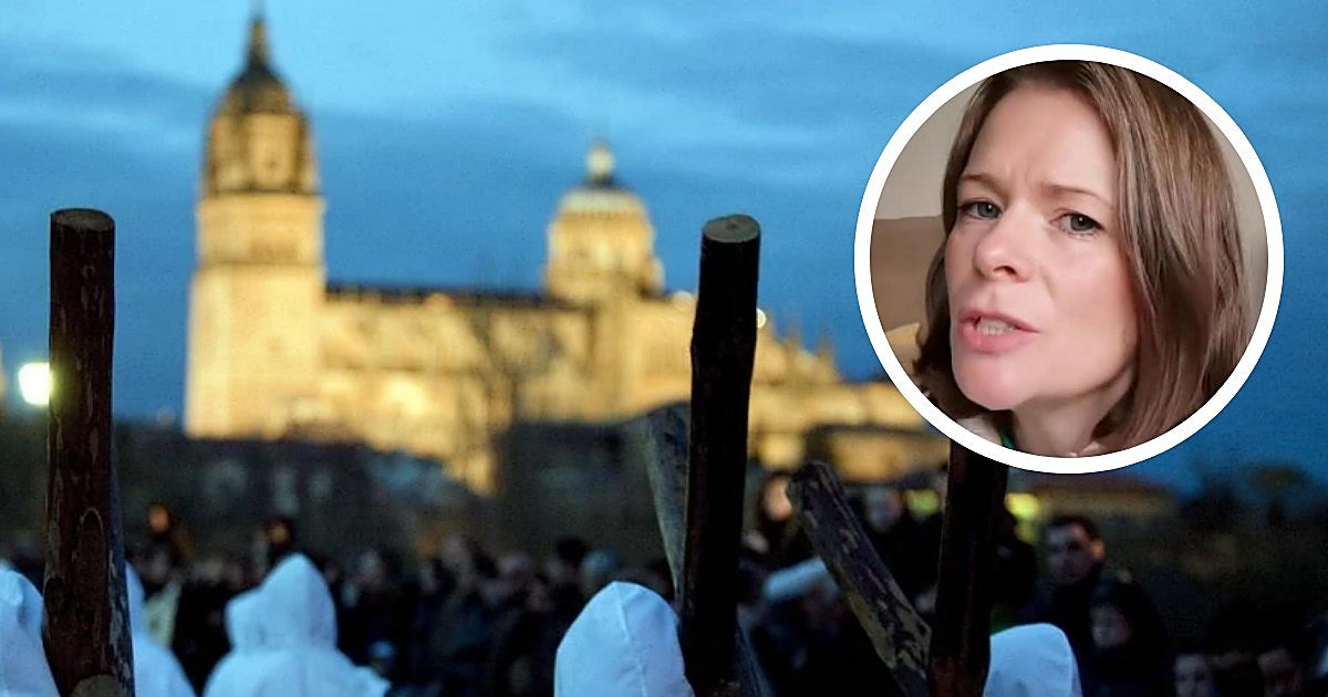 Susie, una británica en Salamanca opina sobre la Semana Santa local: «Nadie me había advertido»