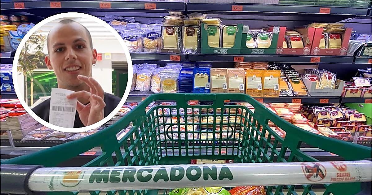 Hace la misma compra en Mercadona 20 años después y compara el precio que tienen los productos: «Cada vez somos más pobres»