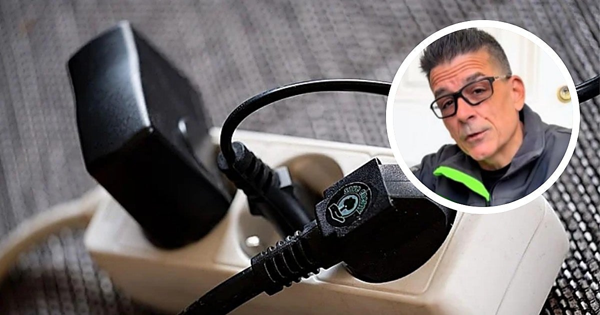 Sergio Llorente, electricista: «Hay que desenchufar los cargadores del móvil cuando no se utilizan por seguridad»