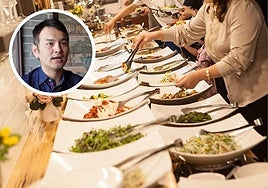 Luis, dueño de un buffet libre, sobre la rentabilidad de este negocio: «Si una persona no come más de 20 platos, yo creo que aún es rentable»