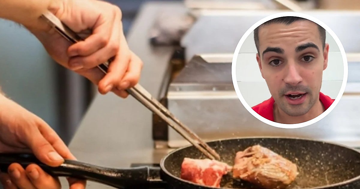 Martín, carnicero, advierte del error que comete mucha gente al cocinar la carne: «El filete queda más seco y menos sabroso»