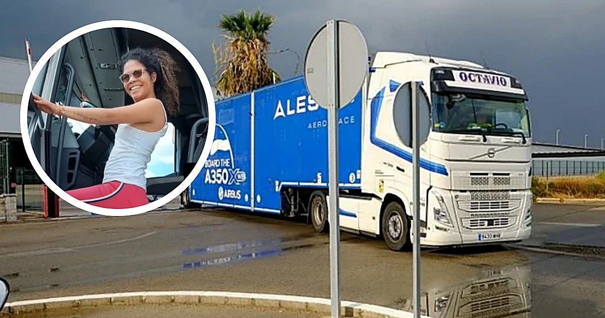Paola, camionera: «Yo ganaba 800 euros cuidando personas mayores. Ahora lo triplico»