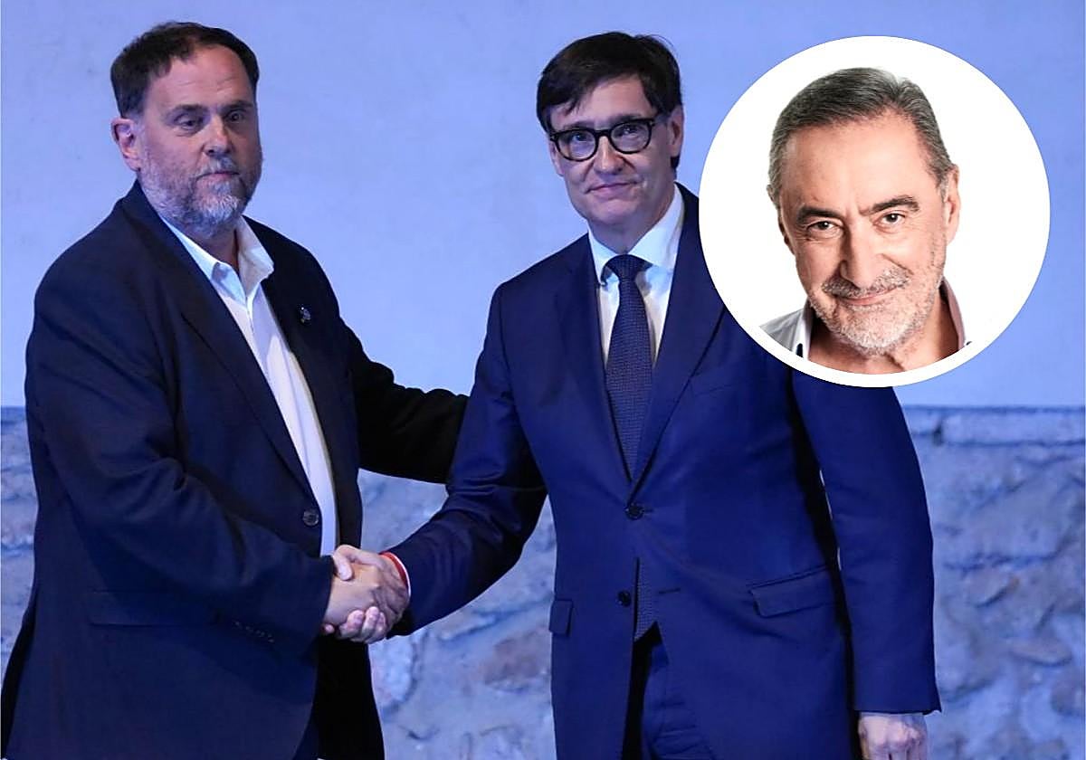 Carlos Herrera ve el acuerdo entre PSC y ERC para los presupuestos en ...