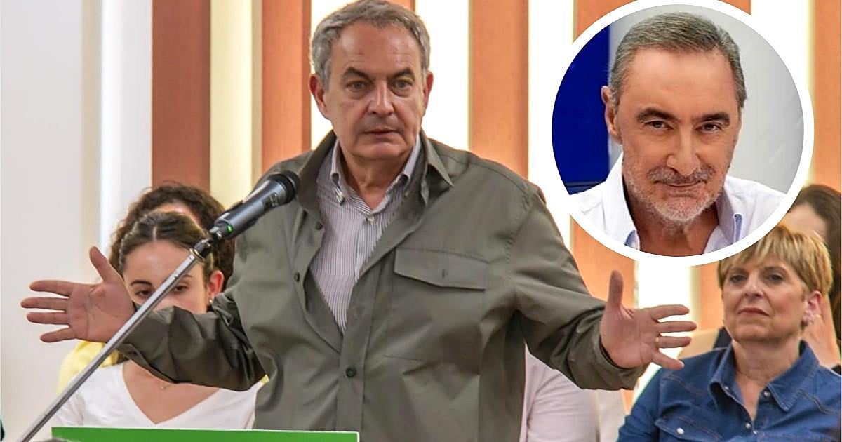 Carlos Herrera dice que lo que muchos españoles piensan sobre la imputación de Zapatero por el caso Plus Ultra: «Solo es la punta visible del iceberg»