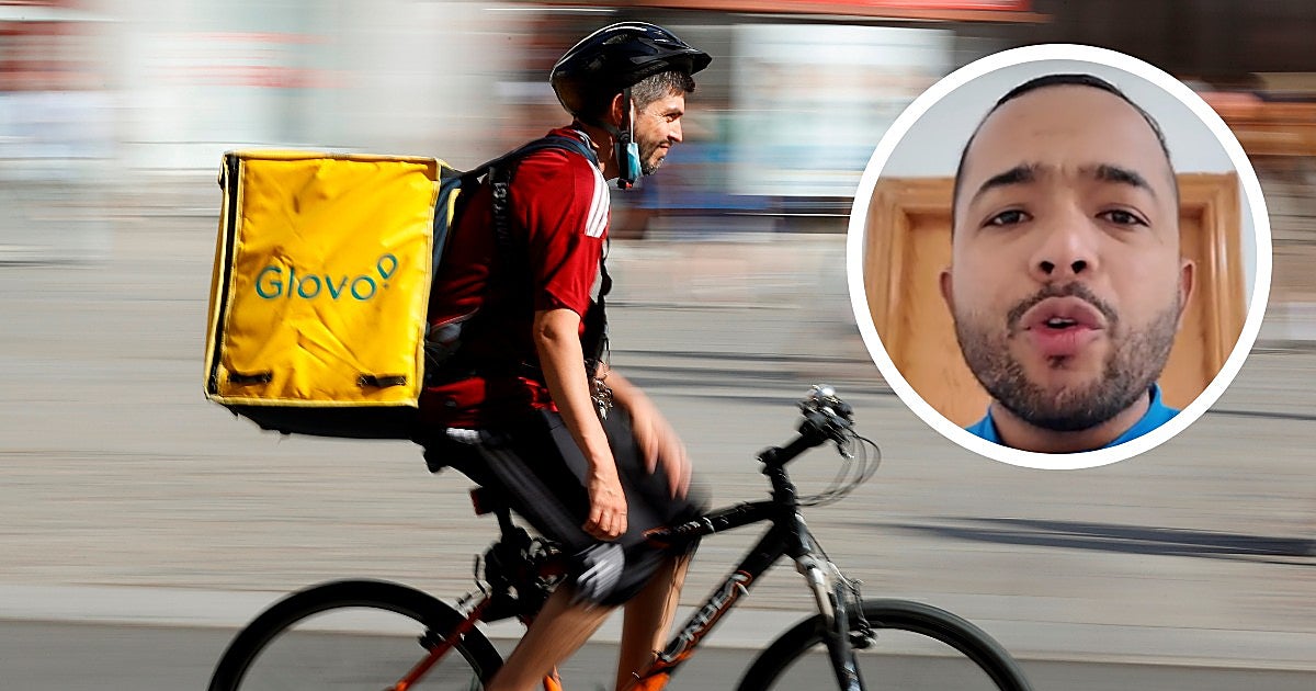 Junior, venezolano en España: «Trabajando una semana en Glov