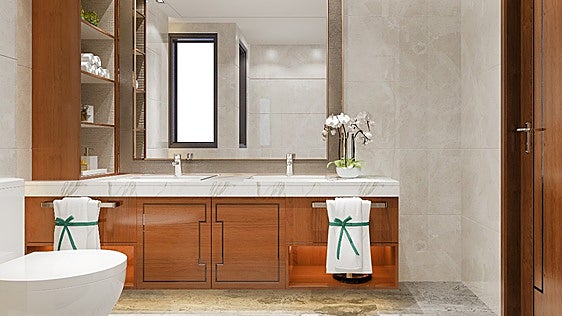 Montserrat, experta en Feng Shui: «Es un error hacer un baño gris, negro o blanco. Son colores que potencian la energía baja que aporta el agua»