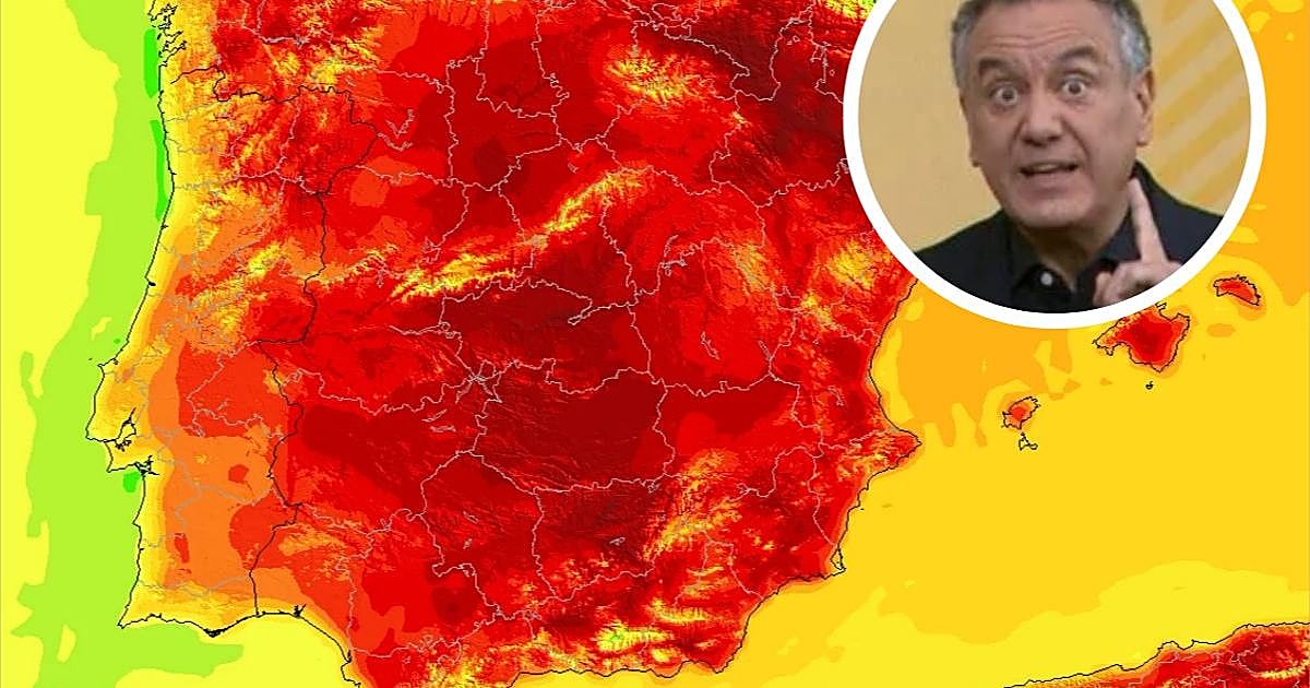 Roberto Brasero da la fecha del fin de la ola de calor en España: «Se apaga el horno y las temperaturas empiezan a bajar»