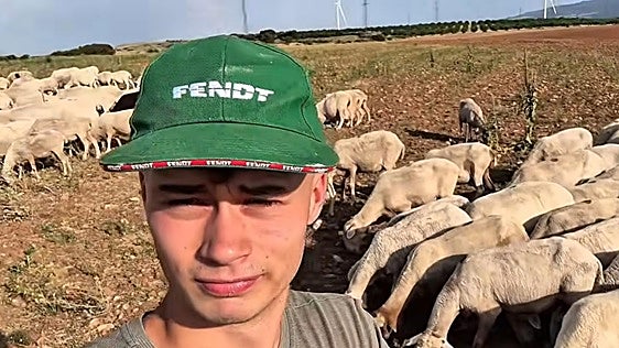 Jorge Rey, el joven de 19 años que anticipó Filomena con las cabañuelas: «Quiero dedicarme a la ganadería, se necesita gente en el campo»