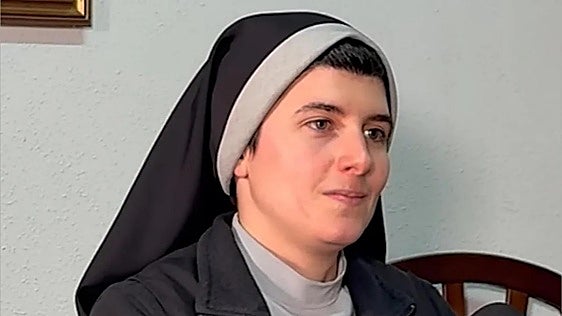 Marta González, monja de clausura: «Hubo un chico en mi vida, pero no llegamos a formalizar nada. Tampoco tuve mucho tiempo, ingresé en el monasterio con 18 años»