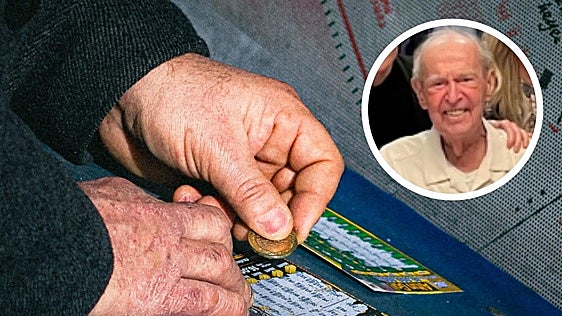 Un jubilado gana 200 millones de euros en la lotería y dona el dinero que gana a la investigación del cáncer poco común que padecía