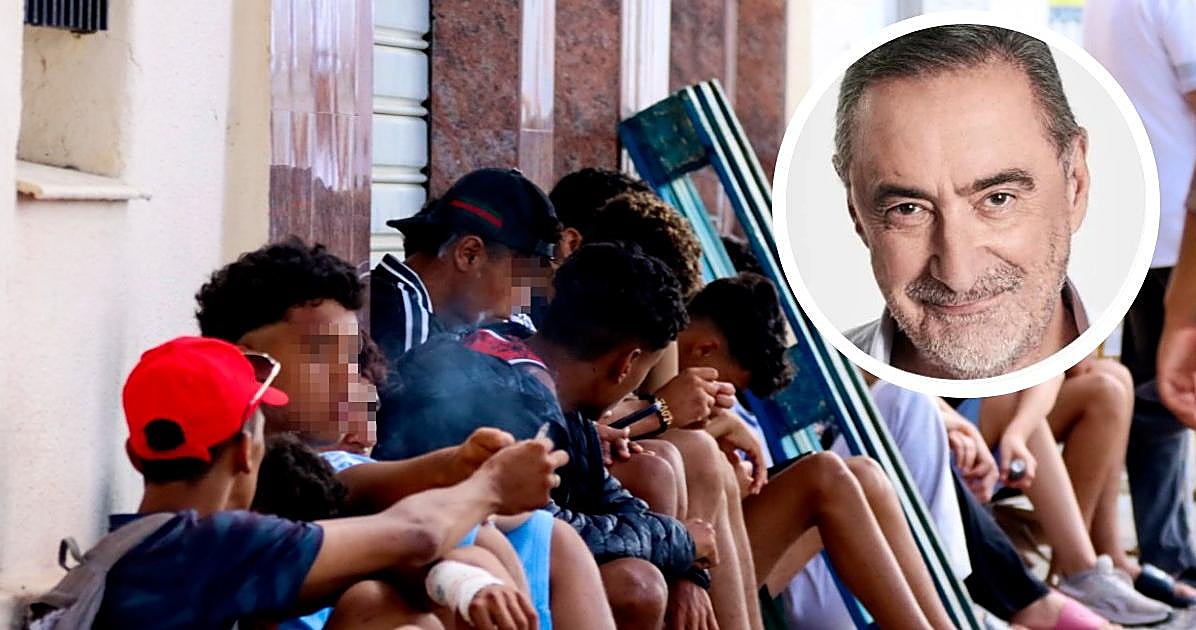 Carlos Herrera, sin palabras con la situación actual de Ceuta tras el asalto masivo de inmigrantes: «Deambulan por la calle como perros sin ser atendidos»