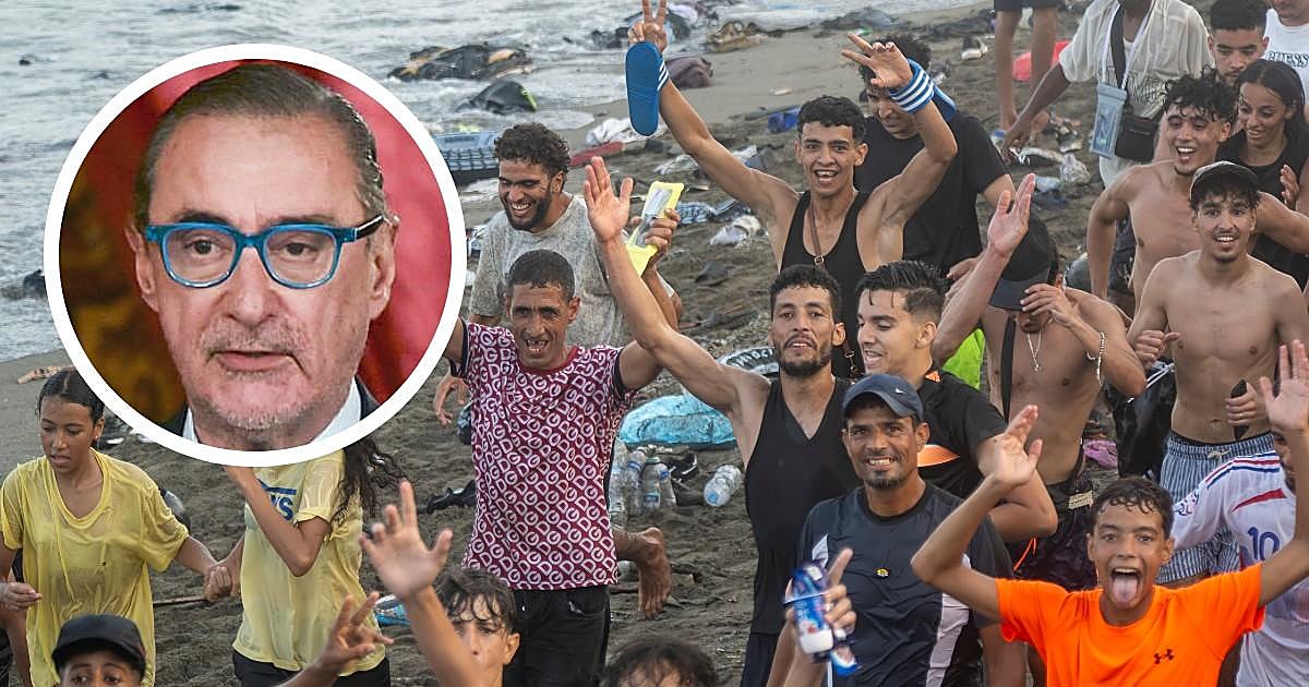 Carlos Herrera, convencido de la verdadera razón de la invasión de Ceuta tras el informe que implica a Marruecos: «No tiene que ver con la inmigración»