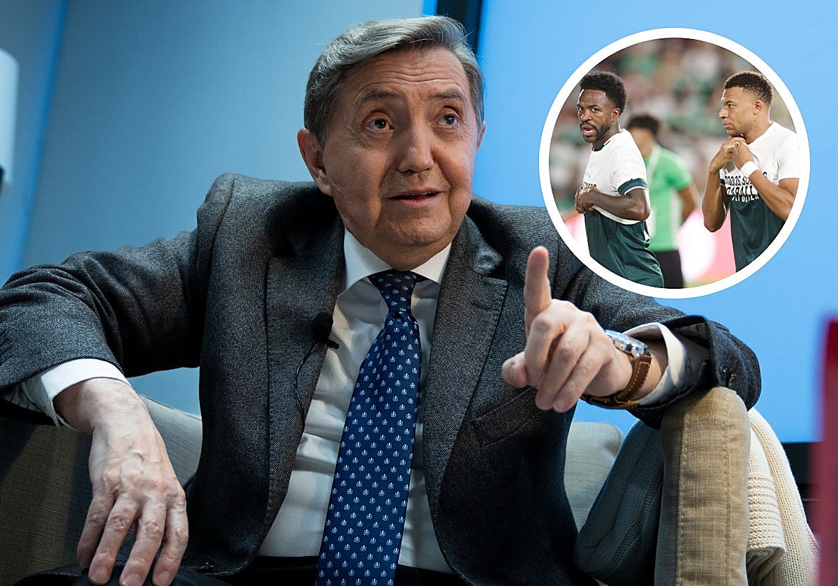 Federico Jiménez Losantos define así a Mbappé y Vinicius tras su gesto ...
