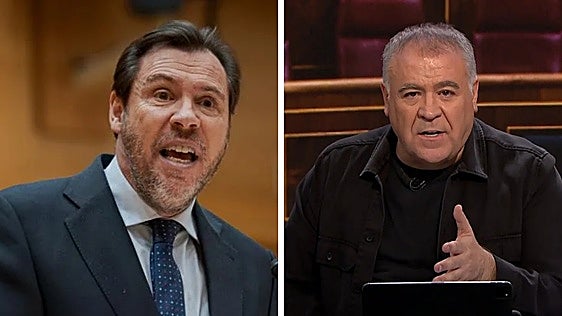 Óscar Puente y Ferreras se cruzan insultos tras las críticas al Gobierno en Ceuta: «Matón, tienes menos audiencia que la tele tienda»