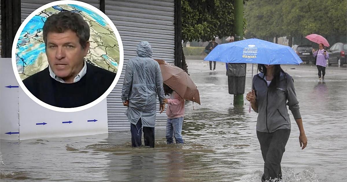 Mario Picazo avisa a España de que lo peor del temporal de lluvias está por venir: «Este frente será el primero de una serie»