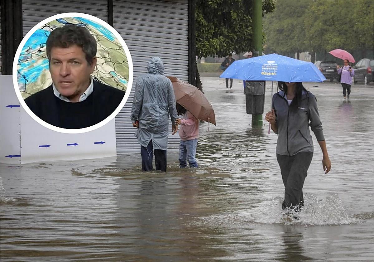 Mario Picazo avisa a España de que lo peor del temporal de lluvias está ...
