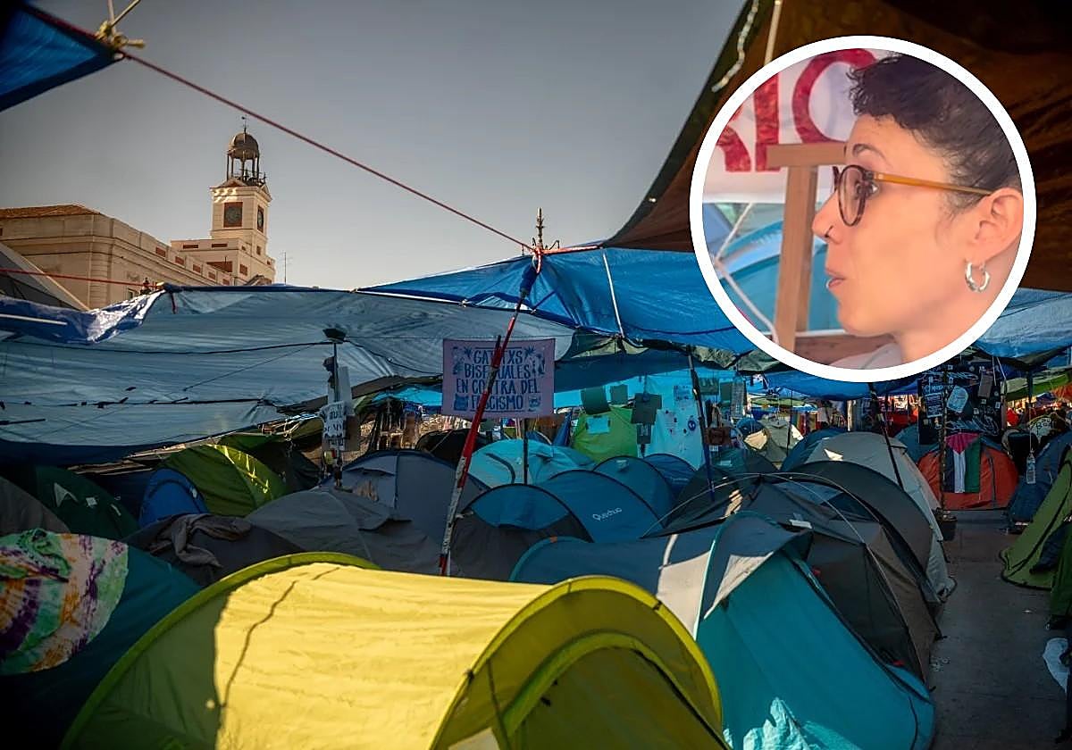 Preguntan a los acampados en Sol a qué se dedican y la mayoría responde lo mismo: «Me lo ponéis muy difícil»