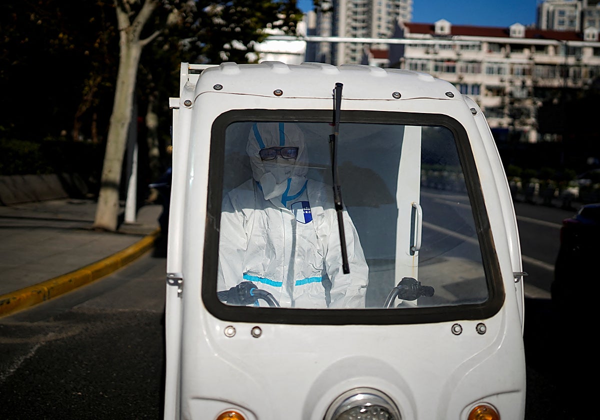 Confinamiento en Shangai 19 de diciembre del 2022