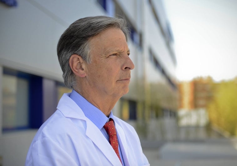 José Ángel Obeso en el hospital HM Puerta del Sur de Móstoles en una imagen de archivo