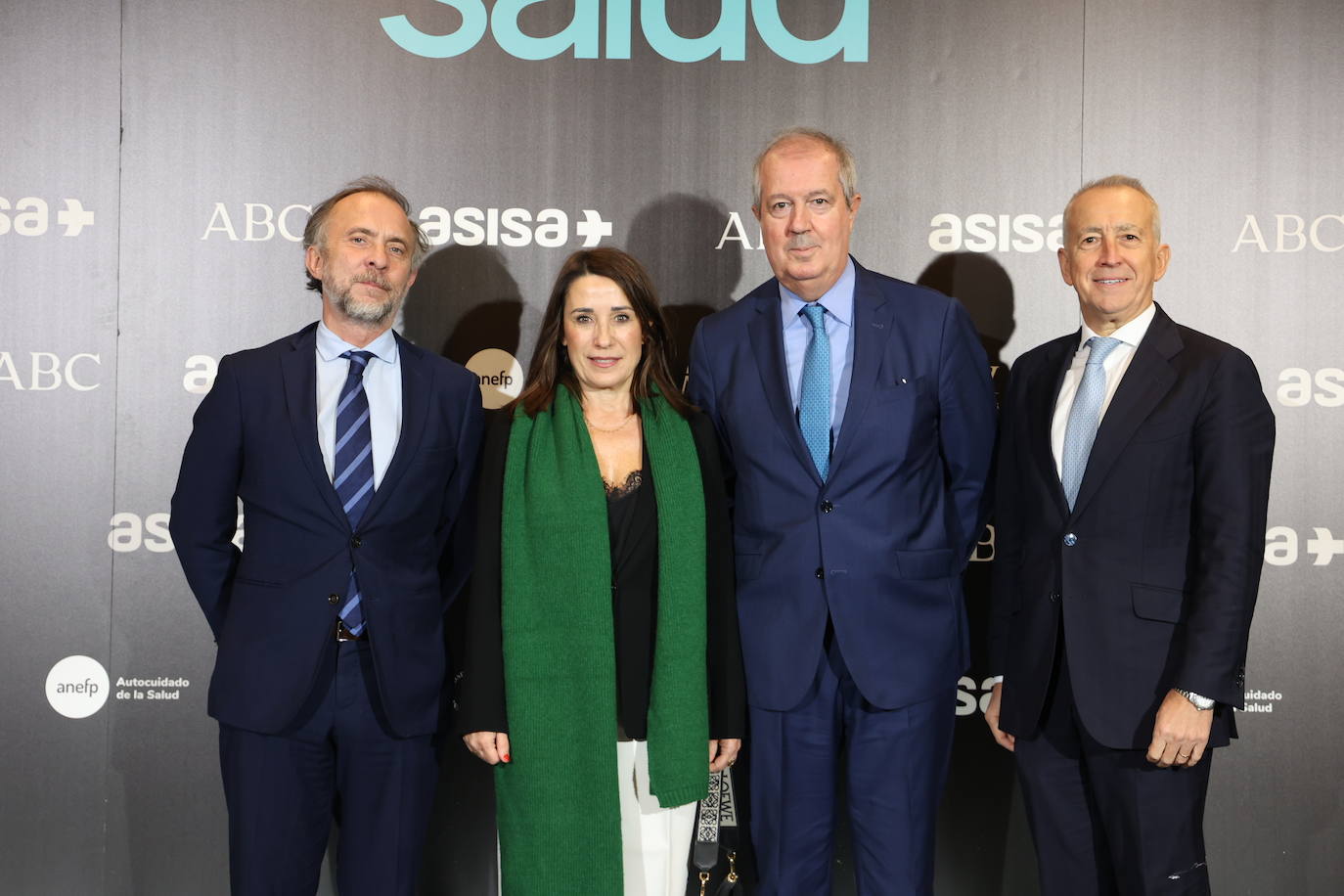 Carlos Eiroa, Amelia Aguilar, Luis Mayero y Joaquín Ortiz, de Asisa
