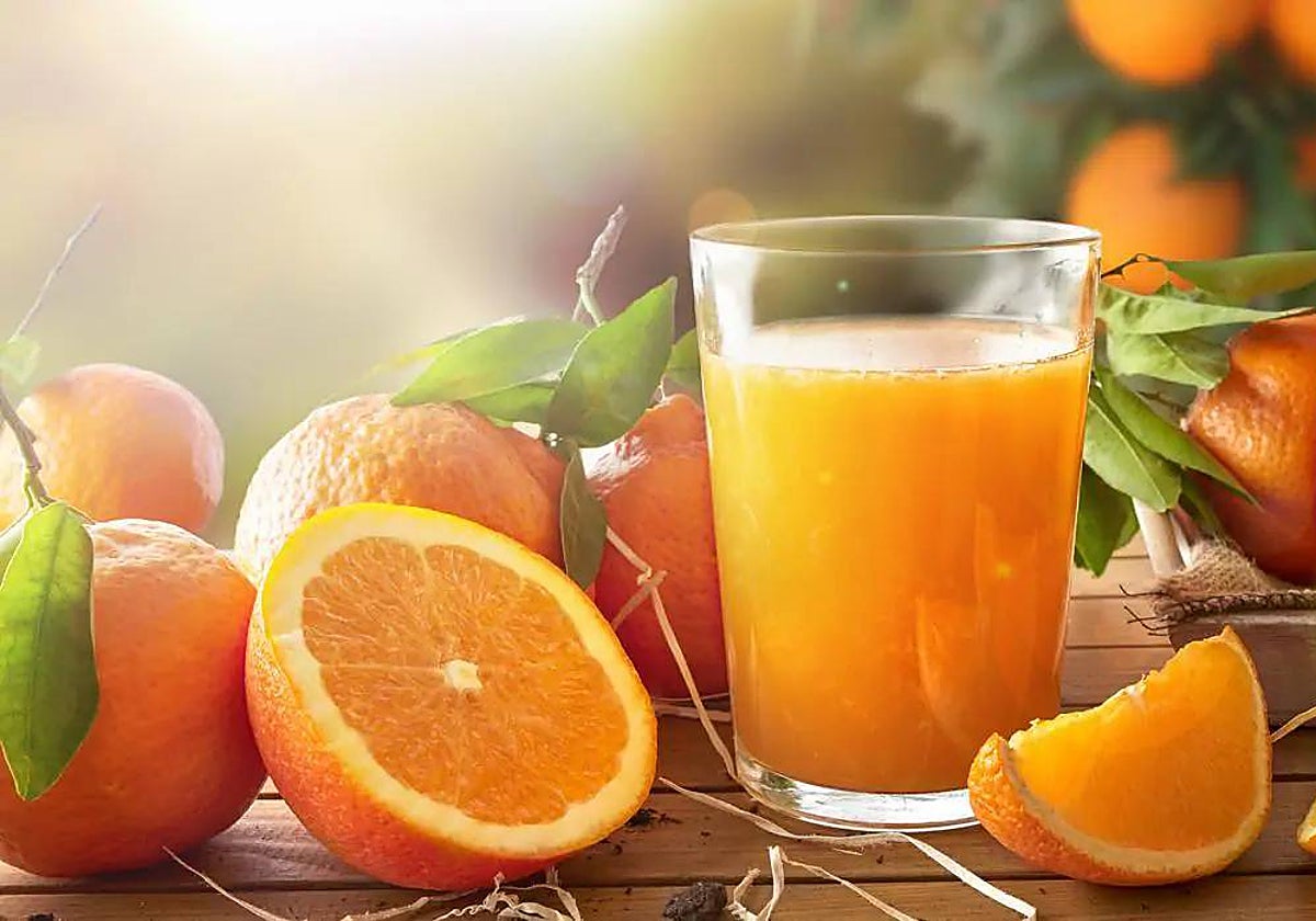 El zumo de naranja natural es una fuente importante de nutrientes