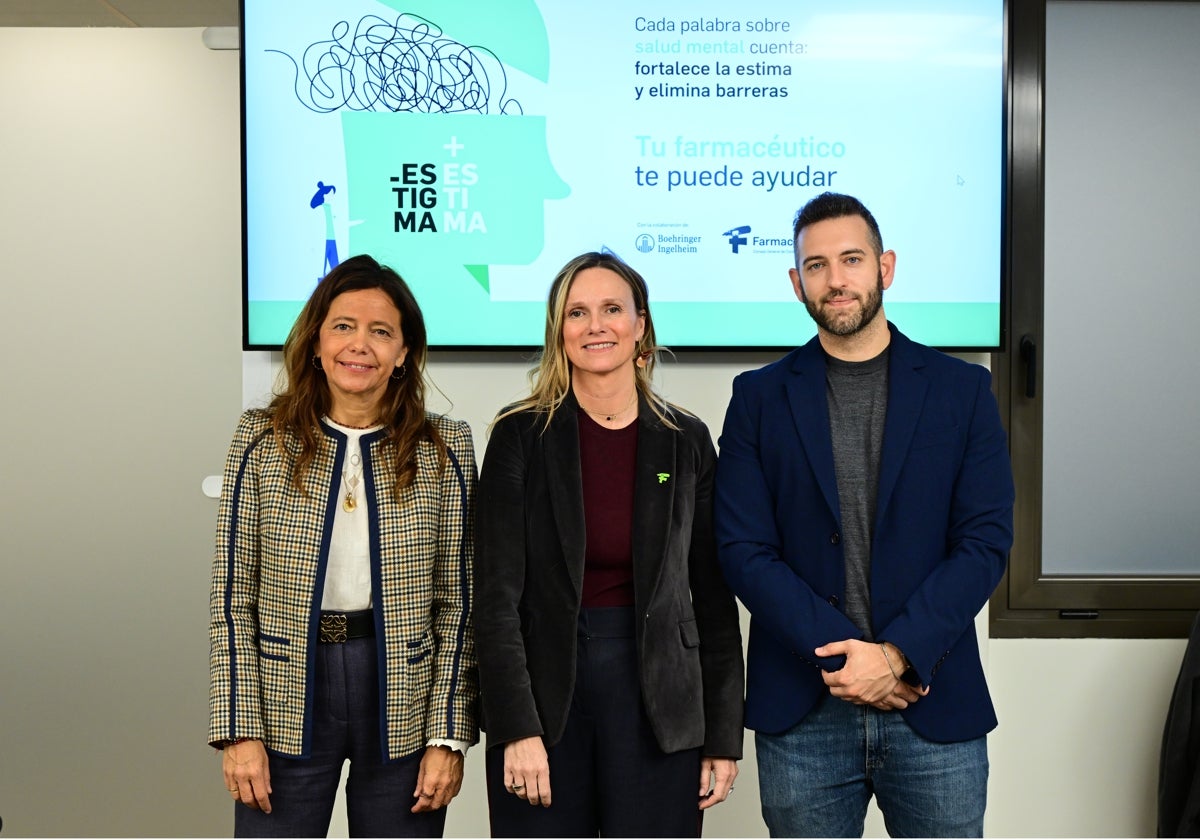 Presentación de la campaña 'Prevención y actuación farmacéutica en salud mental desde la farmacia'