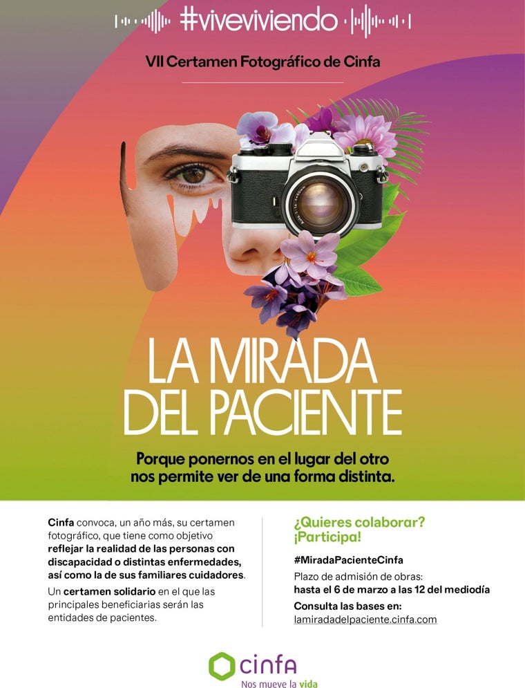 Cinfa convoca la VII edición de su certamen fotográfico solidario &#039;La mirada del paciente&#039;