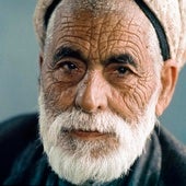 Refugiado palestino de edad avanzada