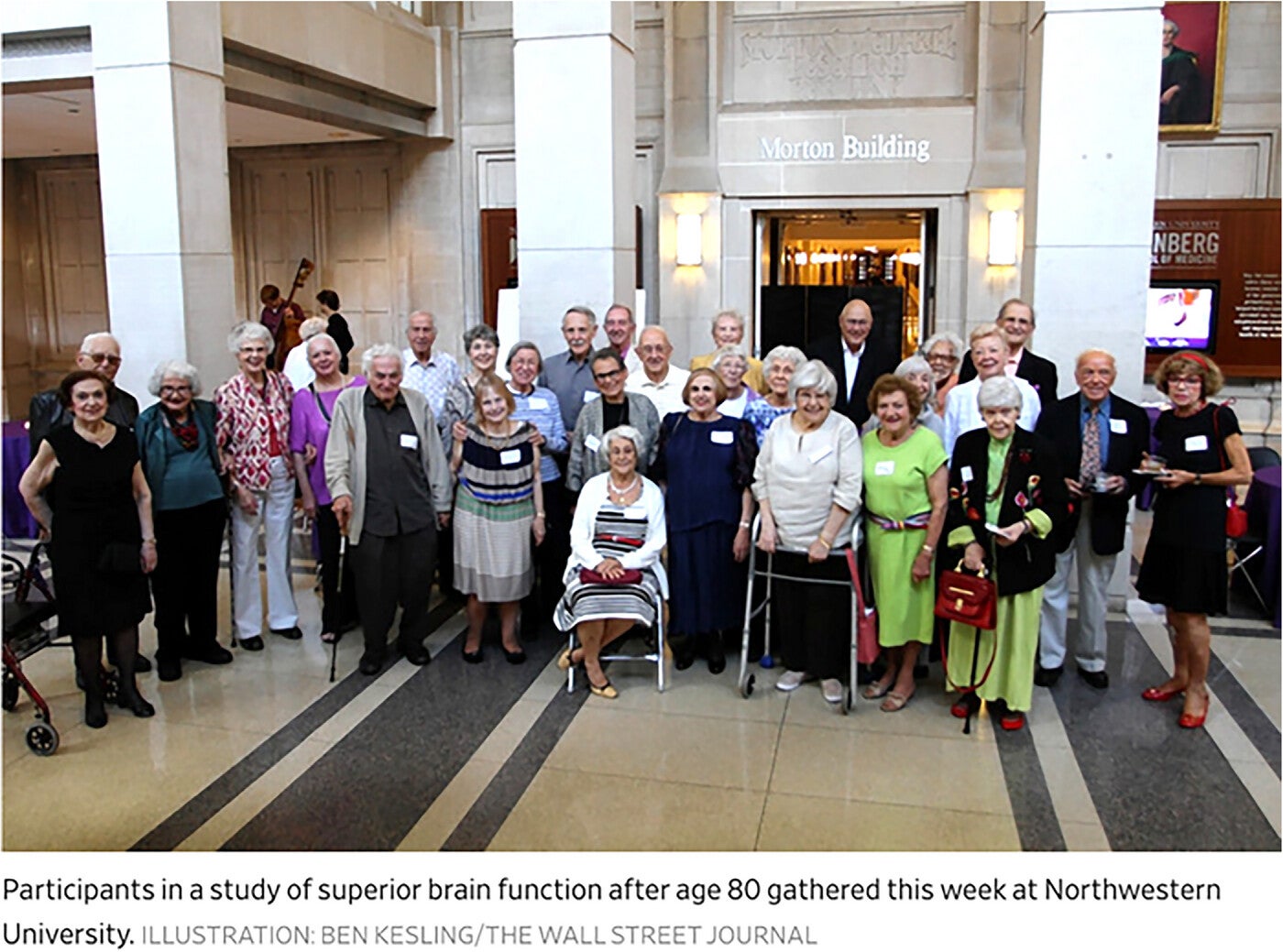 Algunas de las personas que participaron en el proyecto SuperAgers de Chicago