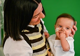 Mariami, la primera bebé en España que recibe un trasplante parcial de corazón