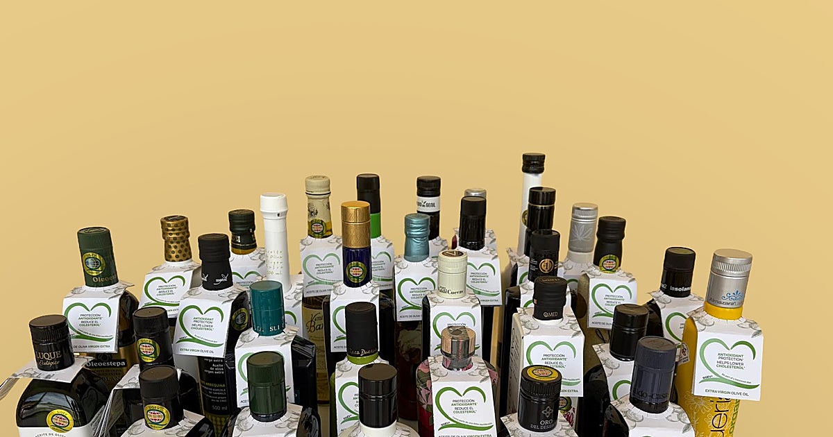 Estos son los primeros aceites de oliva virgen extra españoles con certificado de que reducen el colesterol