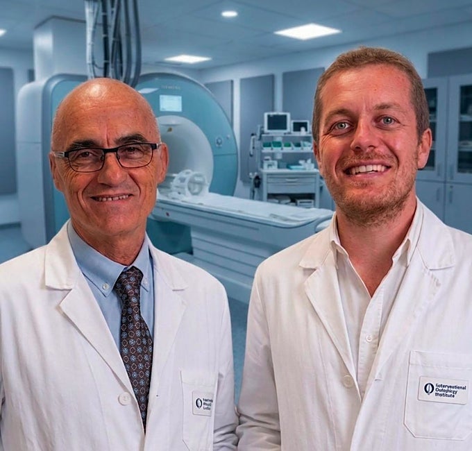 Dr. Claudio Pusceddu y Dr. Salvatore Marsico