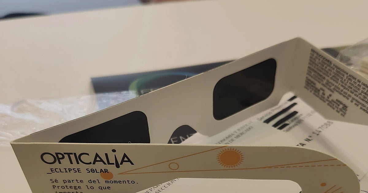 Estas son las seis marcas de gafas para el eclipse solar retiradas por riesgo de lesiones oculares