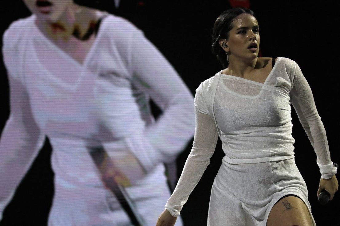 Rosalía, en su concierto en Sevilla