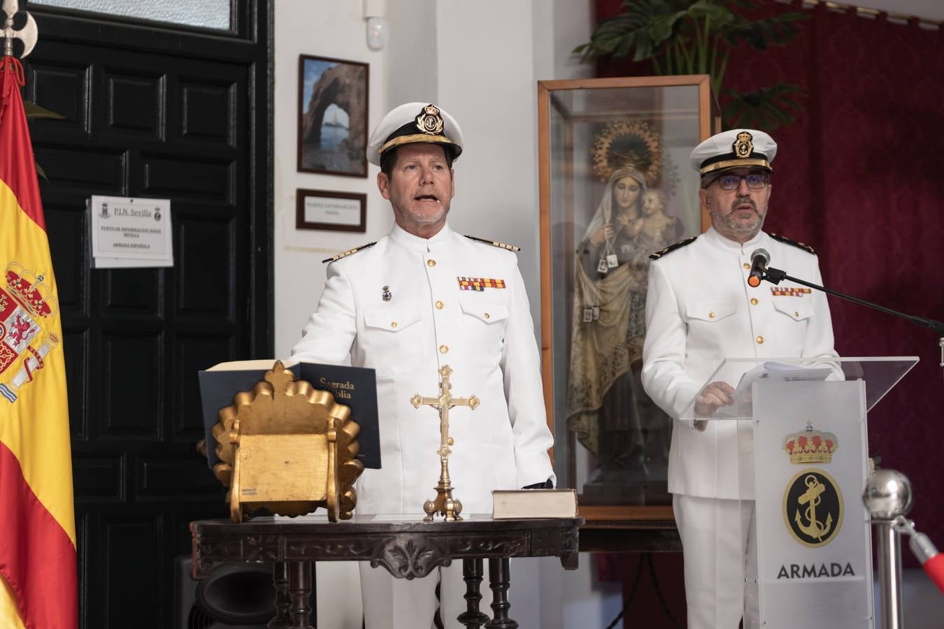 Entrega de Mando de la Comandancia Naval de Sevilla