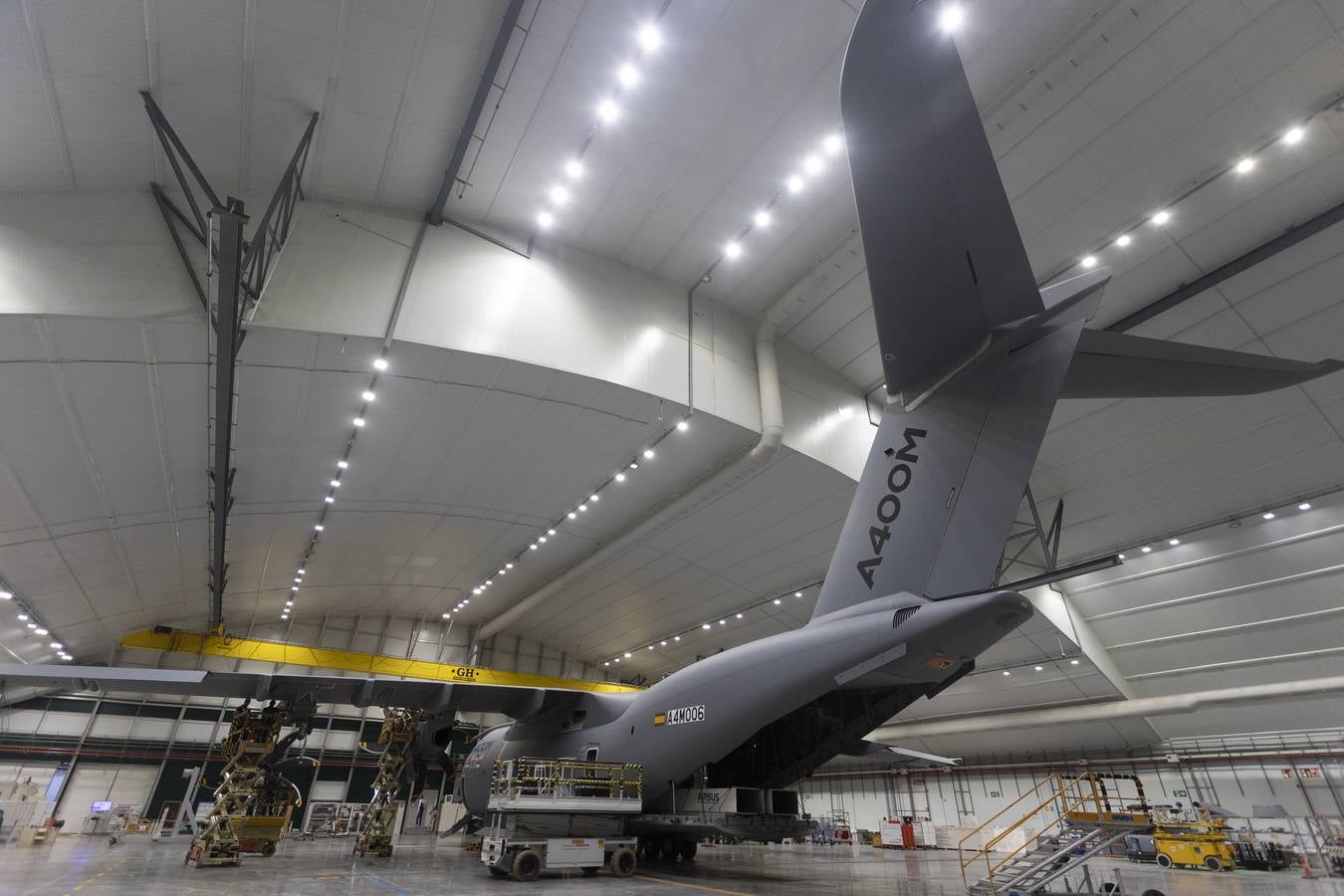 Presentación de kit de extinción de incendios acoplado al A400M