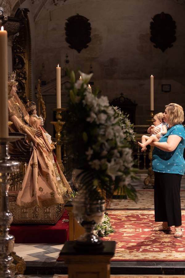 Besamanos a la Virgen de los Reyes